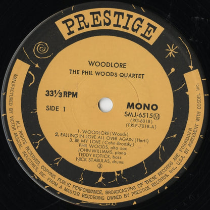 Phil Woods / フィル・ウッズ / Woodlore (SMJ-6515M) MONO
