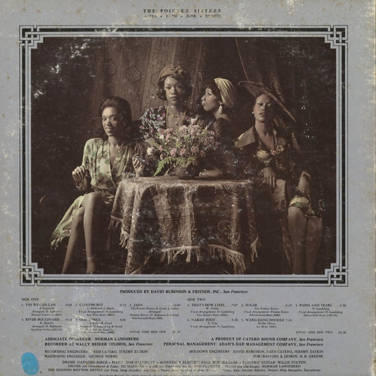 The Pointer Sisters - The Pointer Sisters (BTS 48) 1973 US Blue Thumb｜中古LP