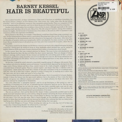 Barney Kessel - Hair Is Beautiful (SD 8235) LP 1969 US Atlantic