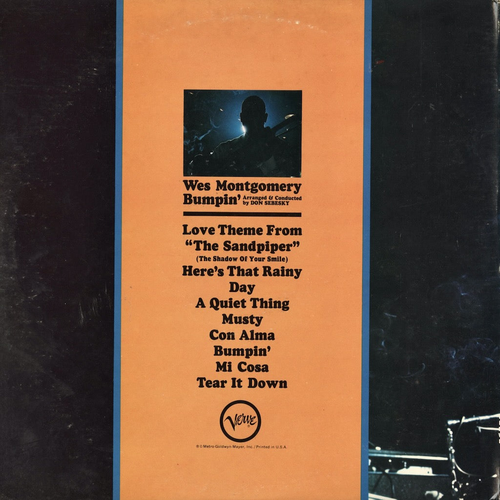 Wes Montgomery / ウェス・モンゴメリー / Bumpin' (V6-8625)