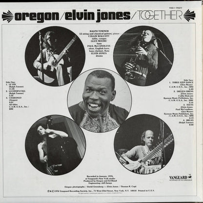 Oregon, Elvin Jones - Together (VSD 79377) 1976 US Vanguard｜中古LP