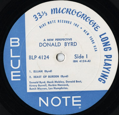 Donald Byrd – A New Perspective (BLP 4124) LP 1964 US Blue Note | 中古LP