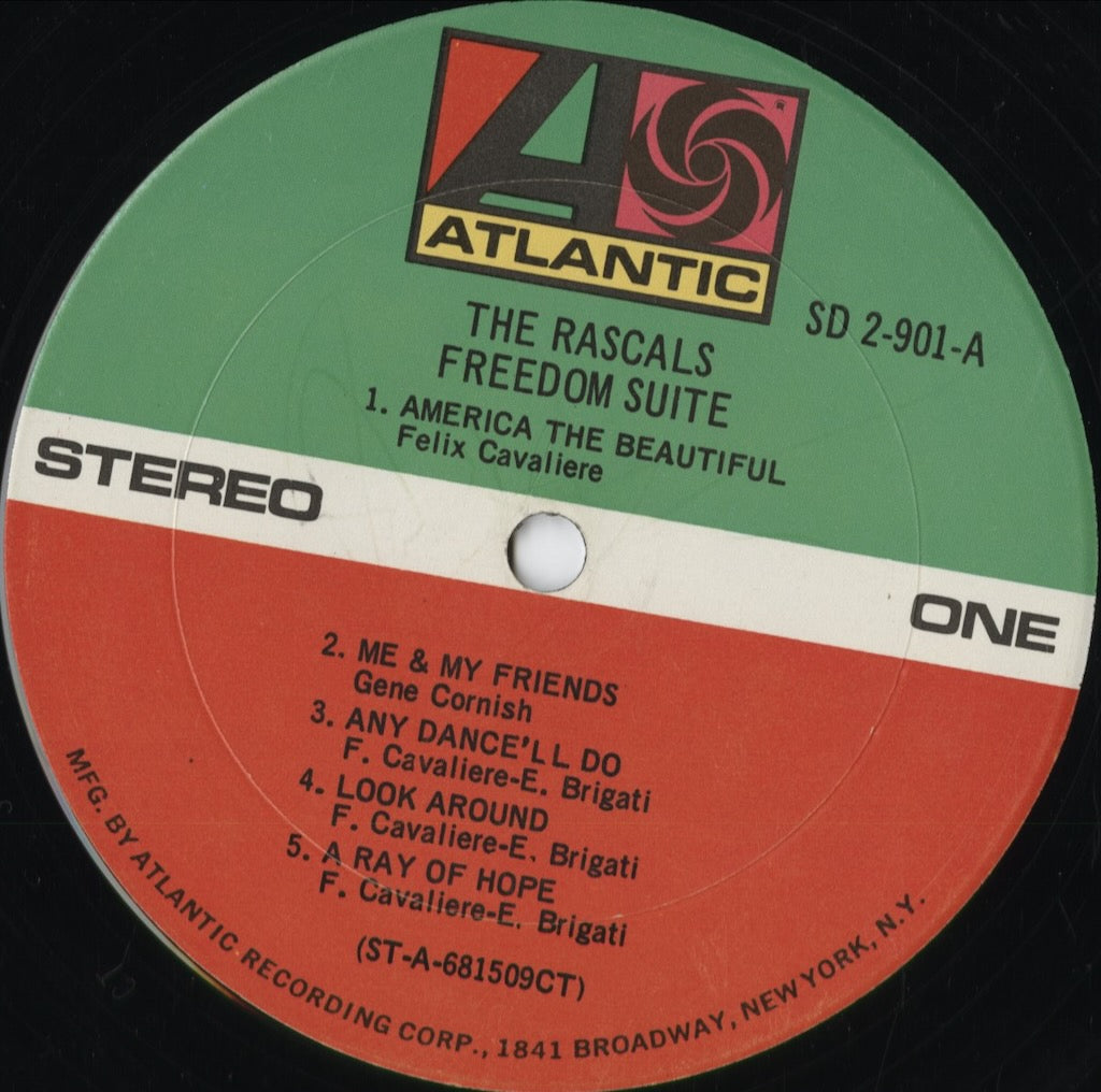 The Rascals - Freedom Suite (SD2-901) 1969 US Atlantic｜中古LP