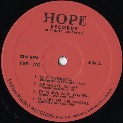 Babs Gonzales - Voila (FSR-702) LP 1989 SPA Fresh Sound｜中古LP