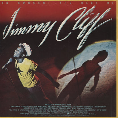 Jimmy Cliff - In Concert The Best Of Jimmy Cliff (P-6368R) LP 1980 JPN Reprise｜中古LP