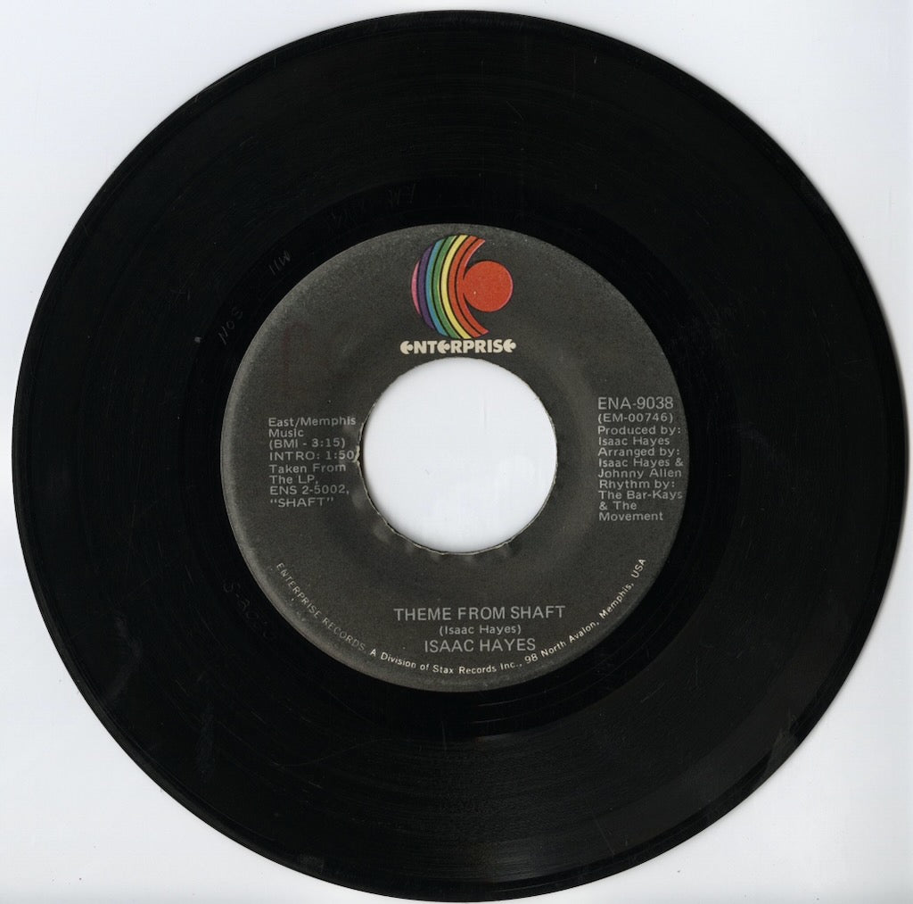 Isaac Hayes / Theme From Shaft / Cafe Regio’s -7 (ENA-9038) Enterprise