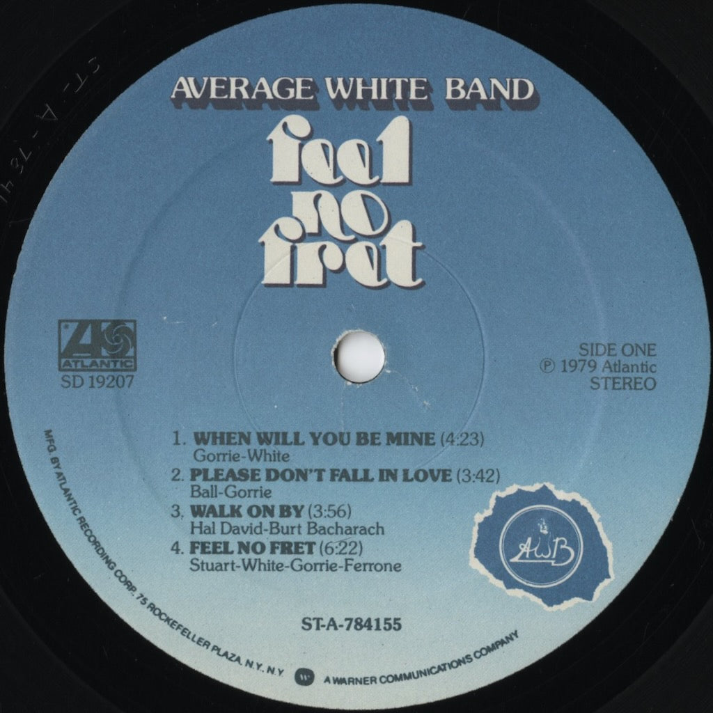Average White Band / アヴェレージ・ホワイト・バンド / Feel No Fret (SD 19027)