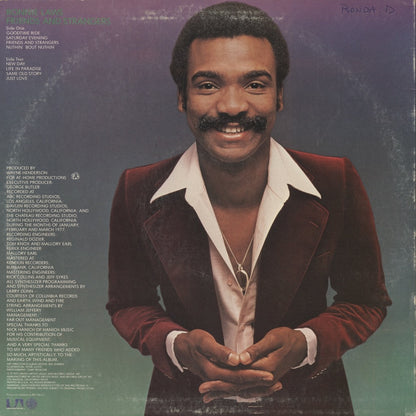 Ronnie Laws – Friends & Strangers (UA-LA730-H) LP 1977 US United Artists オリジナル盤