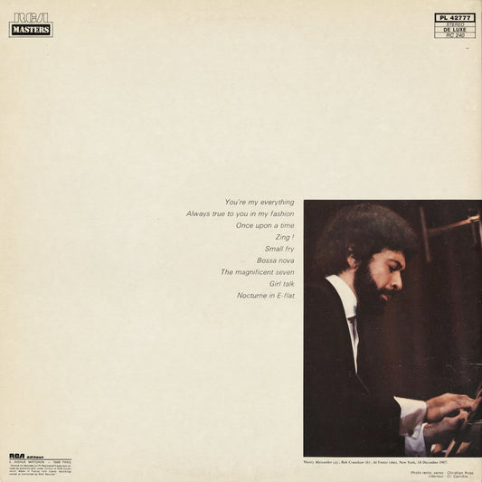 Monty Alexander – Zing! (PL 42777) 1978 FRA RCA | 中古LP