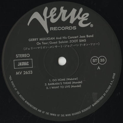 Gerry Mulligan / ジェリー・マリガン / And The Concert Jazz Band On Tour (MV 2653)
