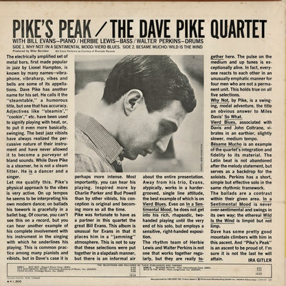 Dave Pike - Pike's Peak (ECPZ-9) 1974 JPN Epic CBS/Sony｜中古LP