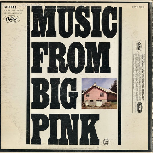 The Band - Music From Big Pink (SKAO 2955) 1968 US Capitol｜中古LP