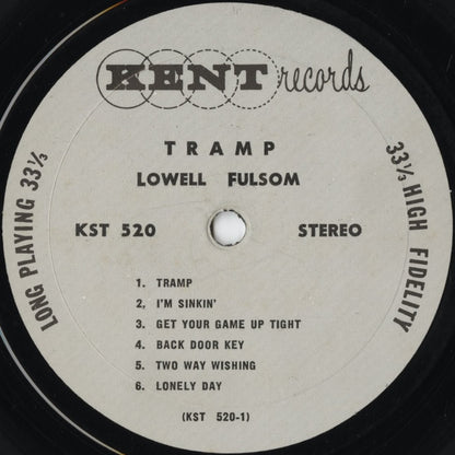 Lowell Fulsom – Tramp (KST 520) 1967 US Kent | 中古LP