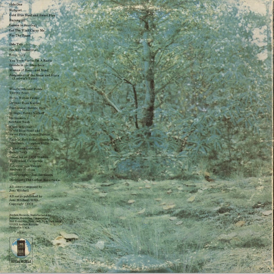Joni Mitchell / For The Roses (SD 5057) 1972 US Asylum｜中古LP