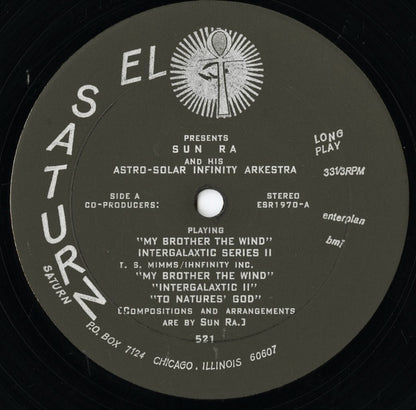 Sun Ra / サン・ラ / My Brother The Wind (ESR521)