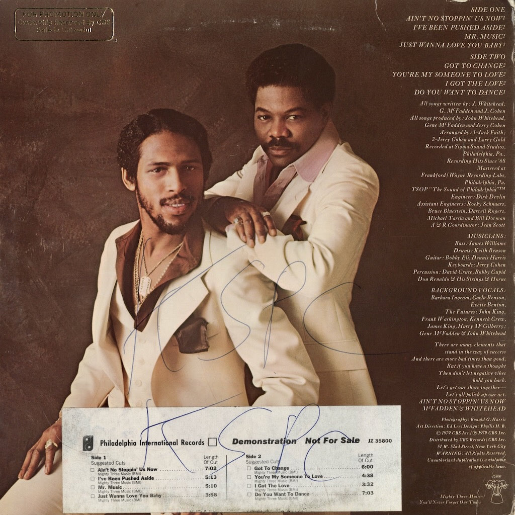McFadden & Whitehead / マクファデン＆ホワイトヘッド / McFadden & Whitehead (1979) (JZ 35800)