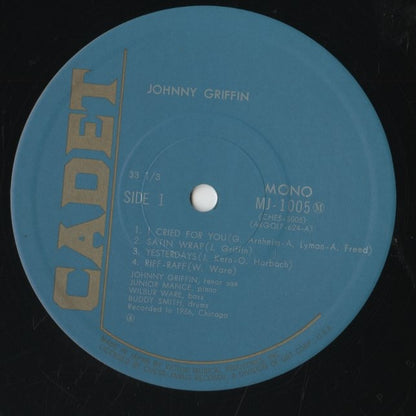 Johnny Griffin / ジョニー・グリフィン / Johnny Grifin (1958) (MJ-1005M)