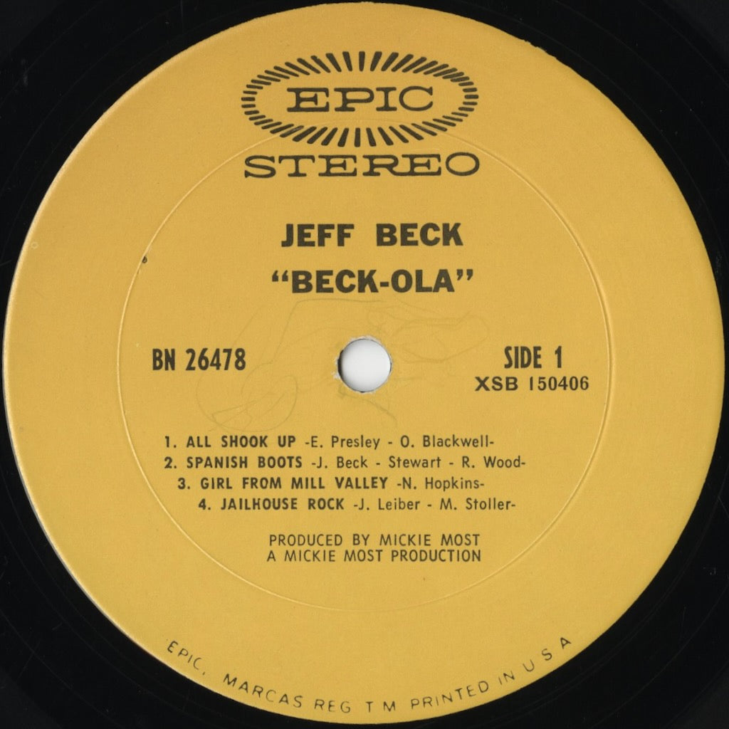 Jeff Beck / ジェフ・ベック / Beck-Ola (BN 26478)