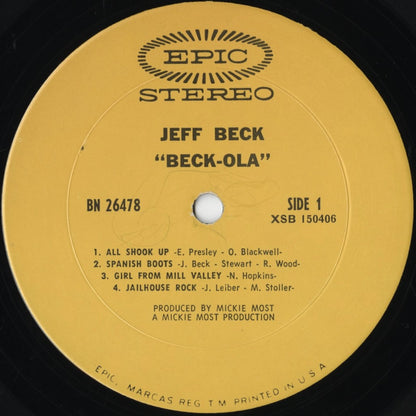 Jeff Beck / ジェフ・ベック / Beck-Ola (BN 26478)