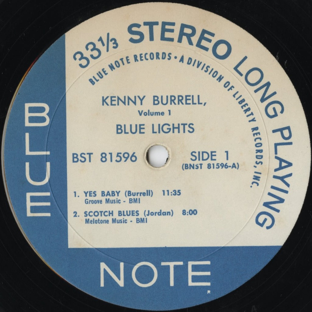Kenny Burrell – Blue Lights Volume 1 (BST 81596) LP US Blue Note – Liberty｜中古LP