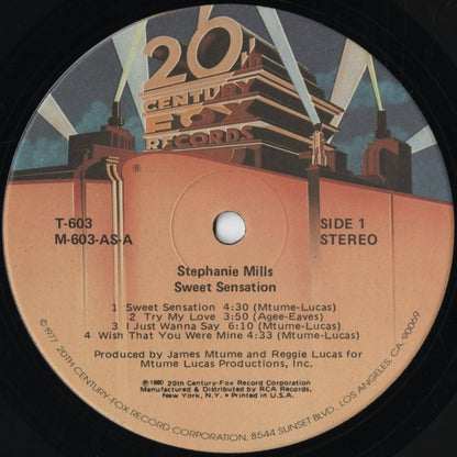 Stephanie Mills - Sweet Sensation (T-603) LP 1980 US 20th Century Fox｜中古LP
