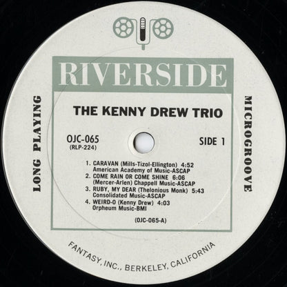 Kenny Drew – The Kenny Drew Trio (OJC-065) 1983 US Riverside / Original Jazz Classics | 中古LP