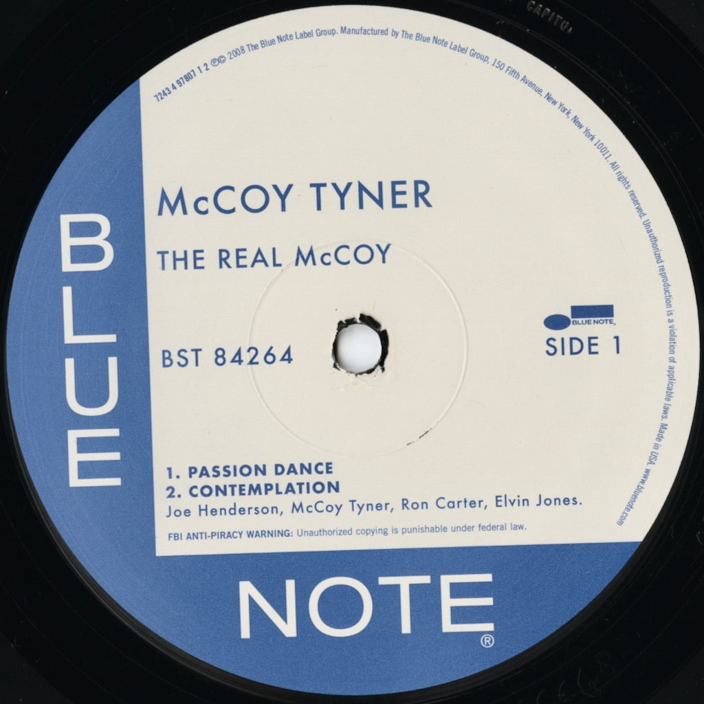 McCoy Tyner / マッコイ・タイナー / The Real McCoy (BST 84264)
