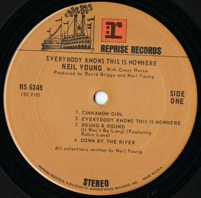 Neil Young / ニール・ヤング / Everybody Knows This Is Nowhere (RS 6349)