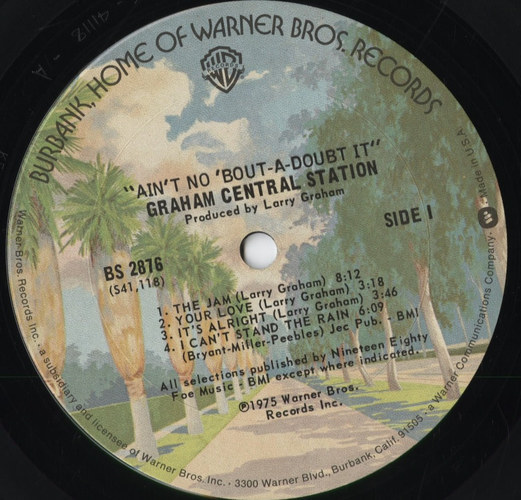 Graham Central Station - Ain't No 'Bout A Doubt It (BS 2876) LP 1975 US Warner Bros｜中古LP