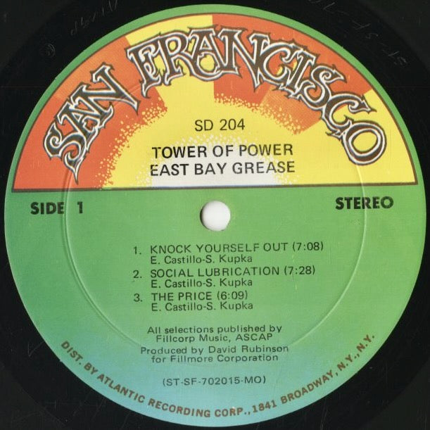 Tower Of Power / タワー・オブ・パワー / East Grease Bay (SD 204)