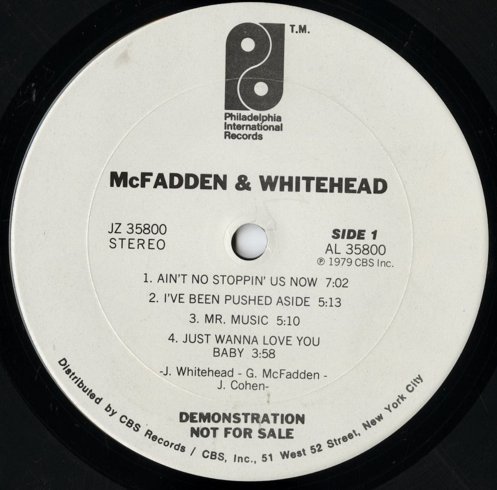 McFadden & Whitehead / マクファデン＆ホワイトヘッド / McFadden & Whitehead (1979) (JZ 35800)