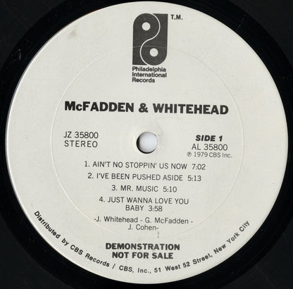 McFadden & Whitehead / マクファデン＆ホワイトヘッド / McFadden & Whitehead (1979) (JZ 35800)