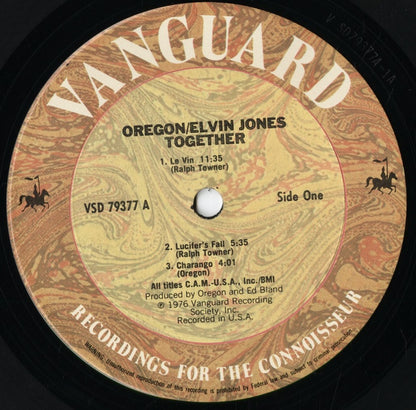 Oregon, Elvin Jones - Together (VSD 79377) 1976 US Vanguard｜中古LP