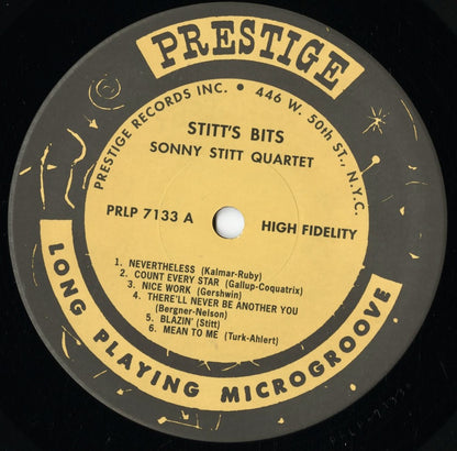 Sonny Stitt - Stitt's Bits (VIJ-30070) LP 1993 JPN Prestige｜中古LP