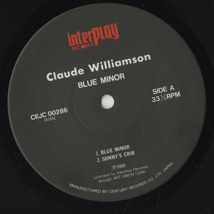 Claude Williamson / クロード・ウィリアムソン / Blue Minor (CEJC00286)