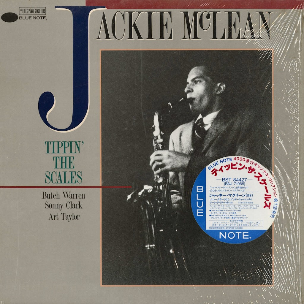 Jackie McLean - Tippin' The Scales (BNJ 71065) 1985 JPN Blue Note｜中古LP