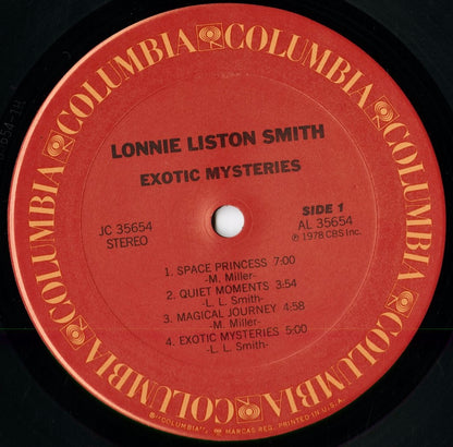 Lonnie Liston Smith - Exotic Mysteries (JC 35654) 1978 US Columbia｜中古LP