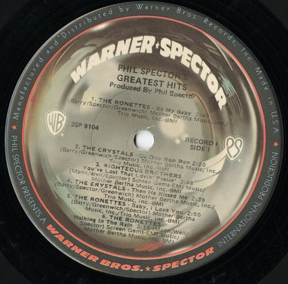 V.A. - Phil Spector's Greatest Hits (2SP 9104) LP 1977 US Warner-Spector｜中古LP