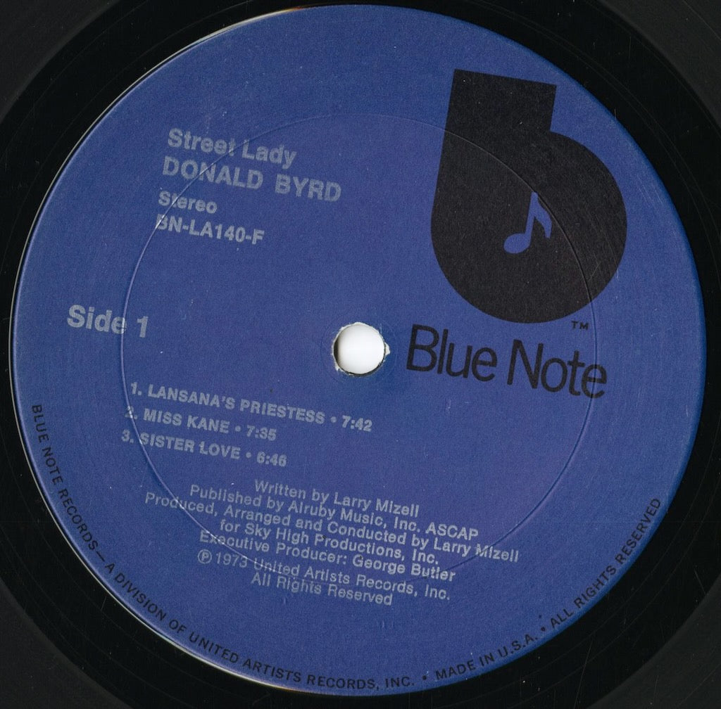 Donald Byrd - Street Lady (BN-LA140 F) 1973 US Blue Note｜中古LP
