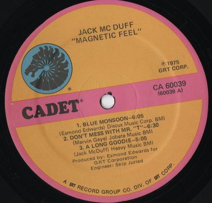 Jack McDuff - Magnetic Feel (CA 60039) LP 1975 US Cadet｜中古LP