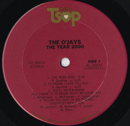 The O'Jays - Year 2000 (FZ 36416) 1980 US TSOP｜中古LP