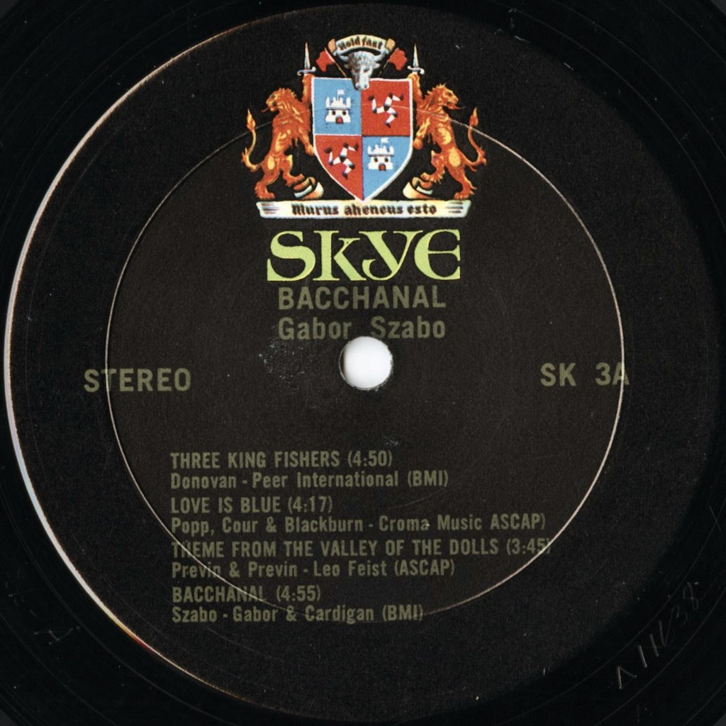 Gabor Szabo / ガボール・ザボ / Bacchanal (SK-3)