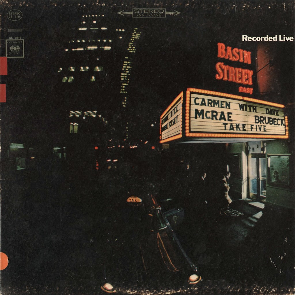 Carmen McRae - Take Five (CS 9116) LP 1965 US Columbia