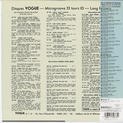 Zoot Sims - Zoot Goes To Town: Jazz Time Paris, Vol. 8 -10 (BVJJ-2959) 10inch 1998 JPN Vogue｜中古10インチ