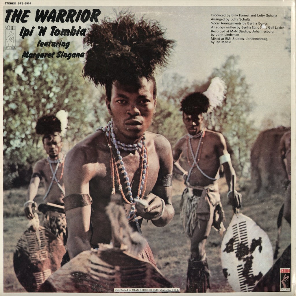 Ipi 'N Tombia - The Warrior (STS-5516) 1973 US Stax｜中古LP