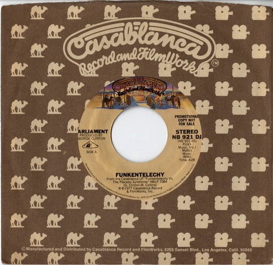 Parliament – Funkentelechy -7 (NB921 DJ) 1977 US Casablanca | 中古7inch パーラメント P-Funk