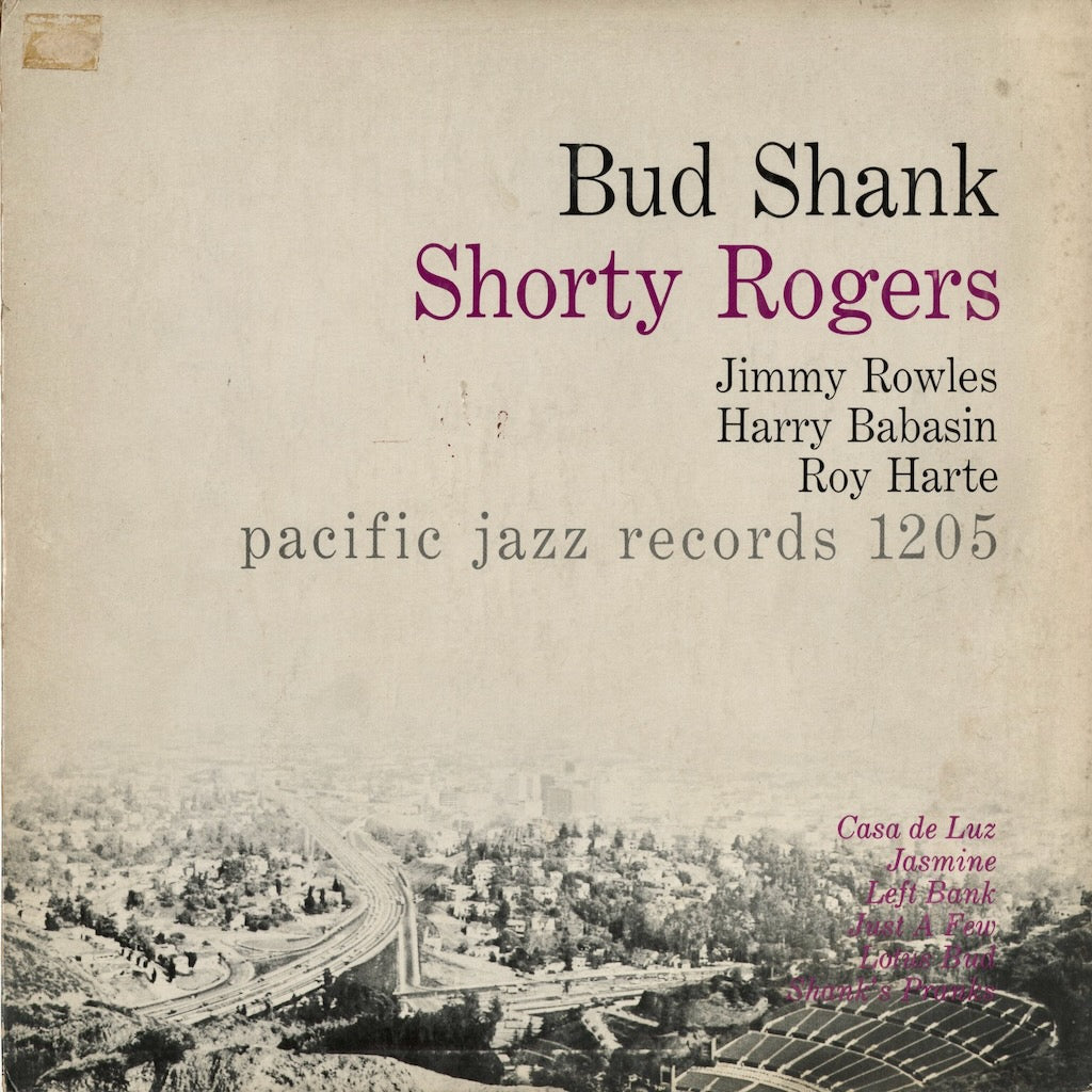 Bud Shank, Shorty Rogers, Bill Perkins – S.T. (PJ-1205) LP 1955 US Pacific Jazz | 中古LP