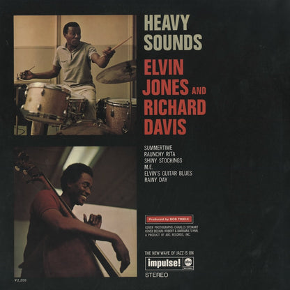 Elvin Jones - Richard Davis - Heavy Sounds (YP-8532-AI) 1976 JPN ABC Impulse｜中古LP