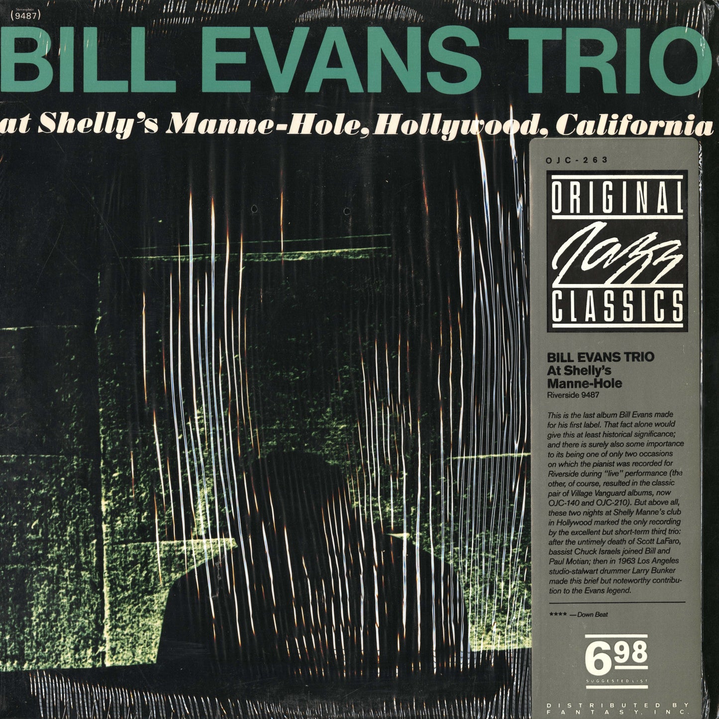Bill Evans Trio / ビル・エヴァンス・トリオ / At Shelly's Manne-Hole, Hollywood, California (OJC-263)
