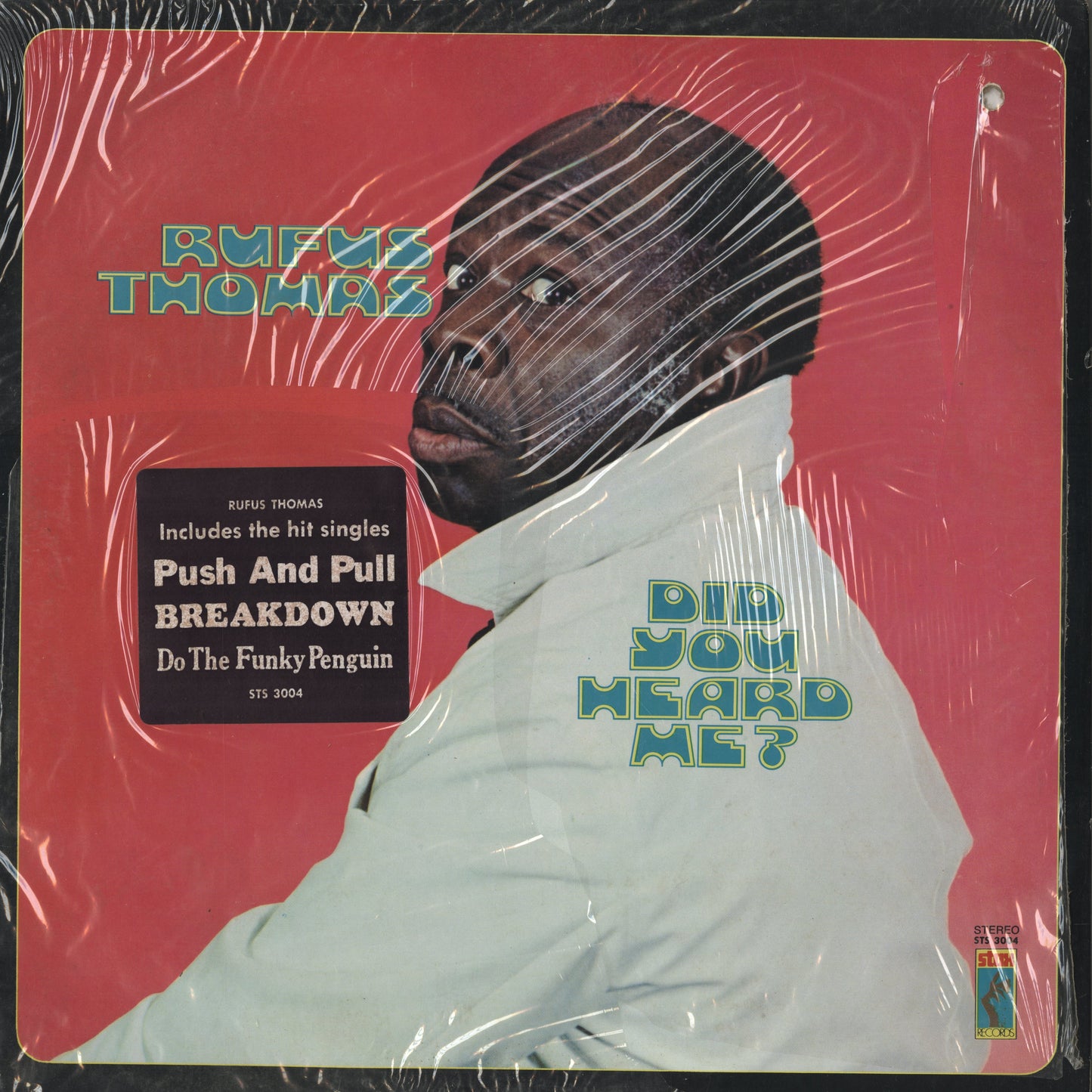 Rufus Thomas - Did You Hear Me? (STS 3004) 1972 US Stax｜中古LP ルーファス・トーマス